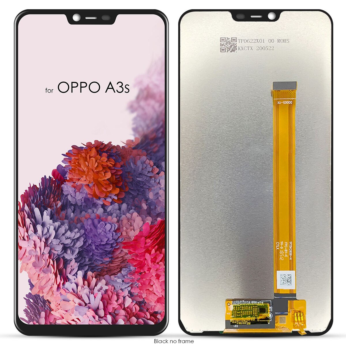 New original 1853 display screen touch digitizer assembly for 1803  a3s  a3s replacement: 1803 no frames