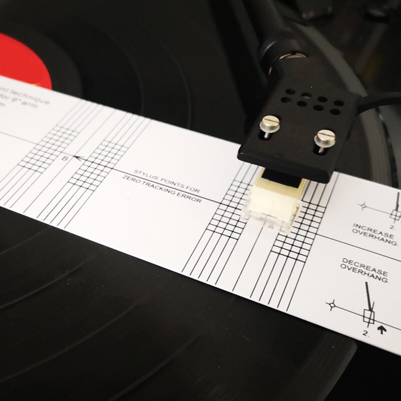 1PC Measuring Ruler Pickup Calibration Distance Meter Record LP Vinyl Turntable