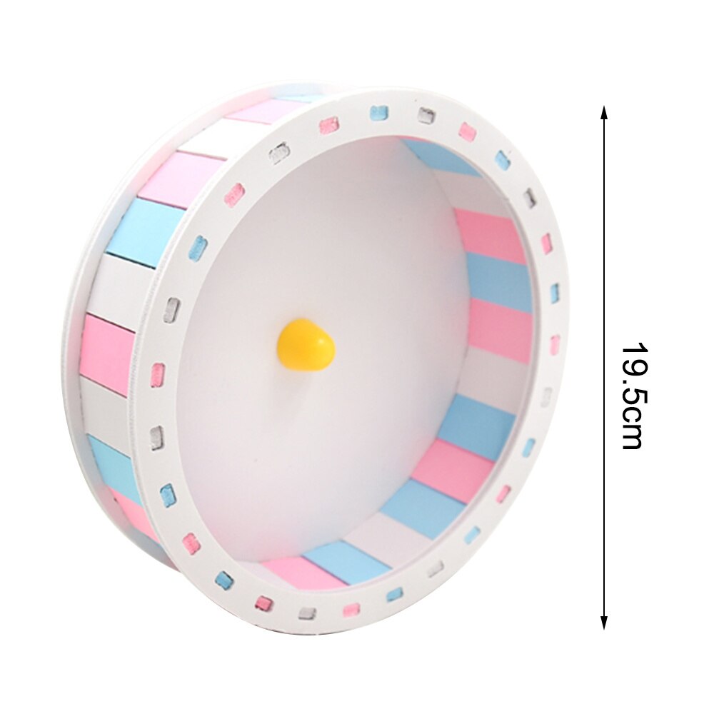 1pcs Pet Sports Wheel Exercise Wheel Hamster Disc Pet Sport Hamster Running Wheel Jogging Wheel Totoro Funny Running Disc Toy