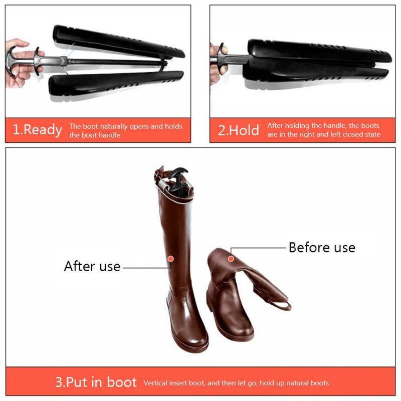 1 Pair Of Boot Stretcher Tree Forming Machine With Handle The Shape Of Your Boot Convenient And Simple For Home