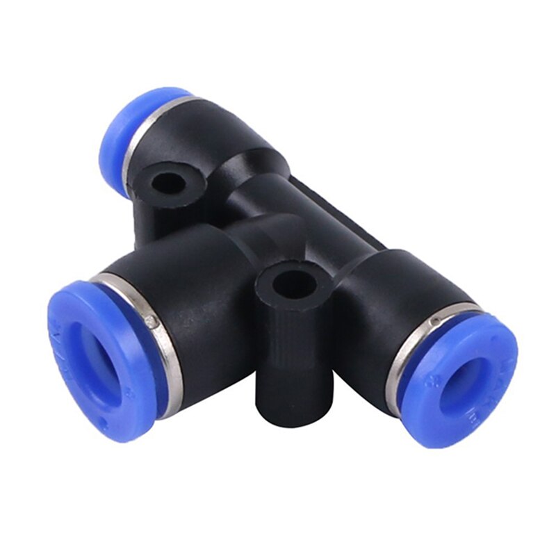 "Y" Pneumatic Connector Tee Union Push In Fitting for Air Pipe joint OD 4 6 8 10 12 14 16MM Pneumatic Fittings car accessories