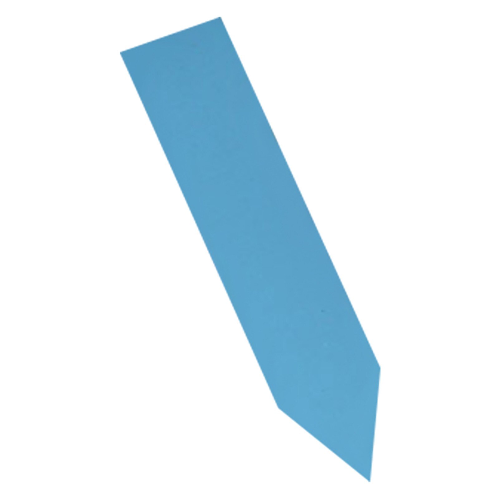 100pc Plastic plant label Garden plant flowerpot sign Garden plastic durable potted plant classification management signboard: Blue 