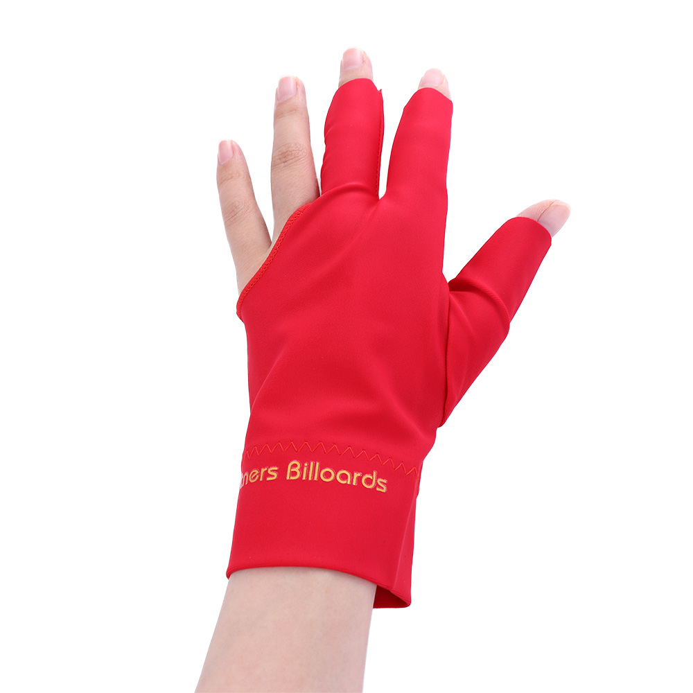 Accessories Three Finger Glove Non Slip Billiards Gloves three-fingered Glove Billiard Cue Gloves Separate-finger Glove: army green