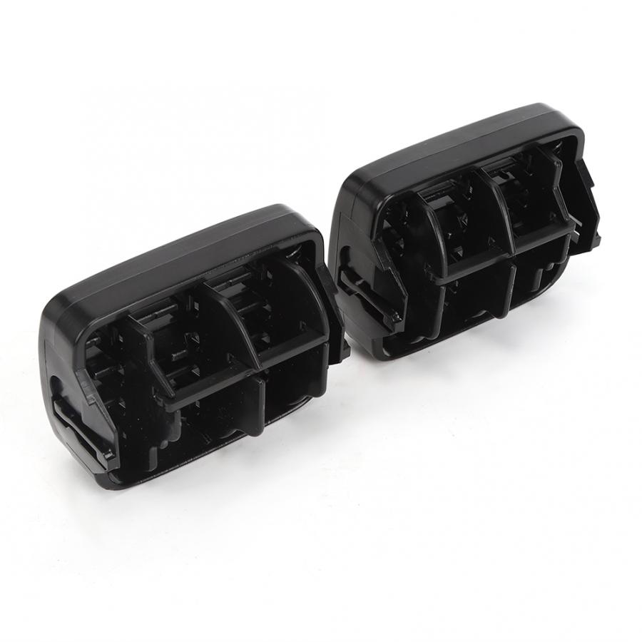 1 para kratka nawiewu powietrza rama deski rozdzielczej lewego prawego AC odpowietrznik grill pasuje robić RENAULT CLIO MK2 1998 1999 2000 2001-2006 ABS