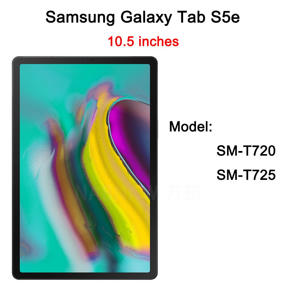 Tempered Glass Screen Protector For Samsung Galaxy Tab A7 lite A 8.0 8.4 8.7 10.1 10.5 2019 2020 2021 Samsung Tab S7 S6 lite S5E: Galaxy Tab S5E
