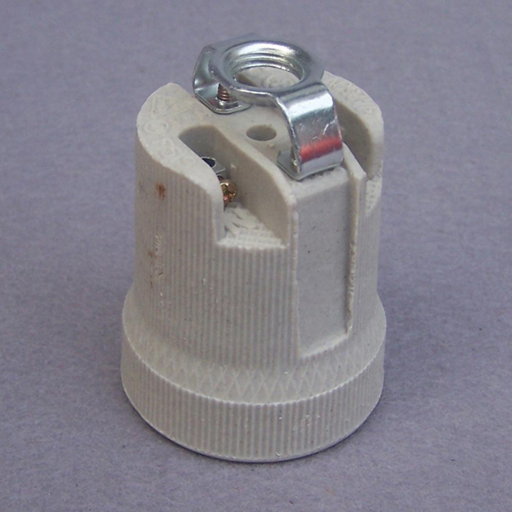 1PC lamp holder e27 screw lamp holder high temperature lamps and lanterns lighting accessories porcelain lamp holder