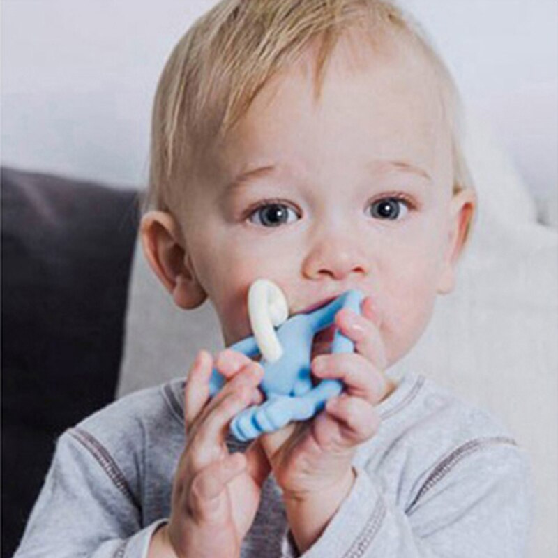 Bpa Gratis Zachte Baby Bijtring Chew Dental Care Knaagdieren Bijtringen Voor Kinderen Silicon Bijtring Tandenborstel Baby Speelgoed 0 12 Maanden
