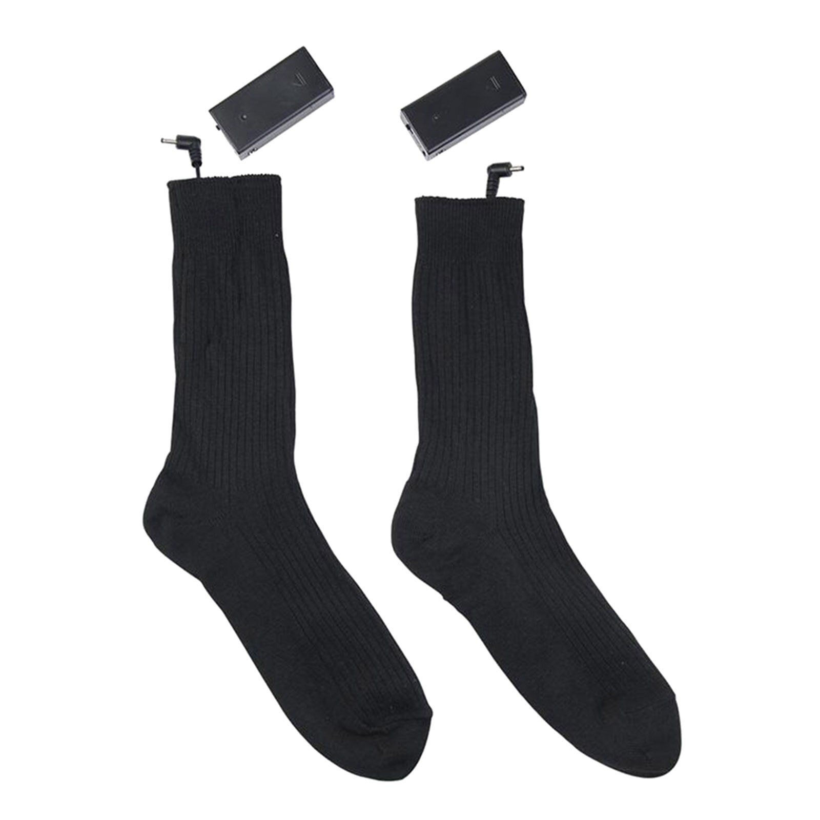 Heated Socks, Battery Powered Thermal Foot Warmers Heating Sock for Cold Winter Men Women Adults