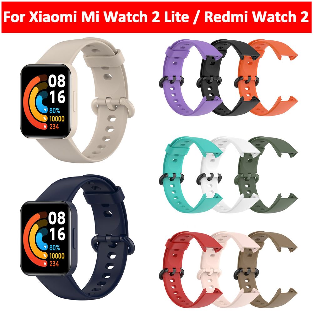 Band Voor Xiaomi Mi Horloge 2 Lite Global Versie Smart Horloge Vervanging Sport Armband Polsband Voor Redmi Horloge 2 Band
