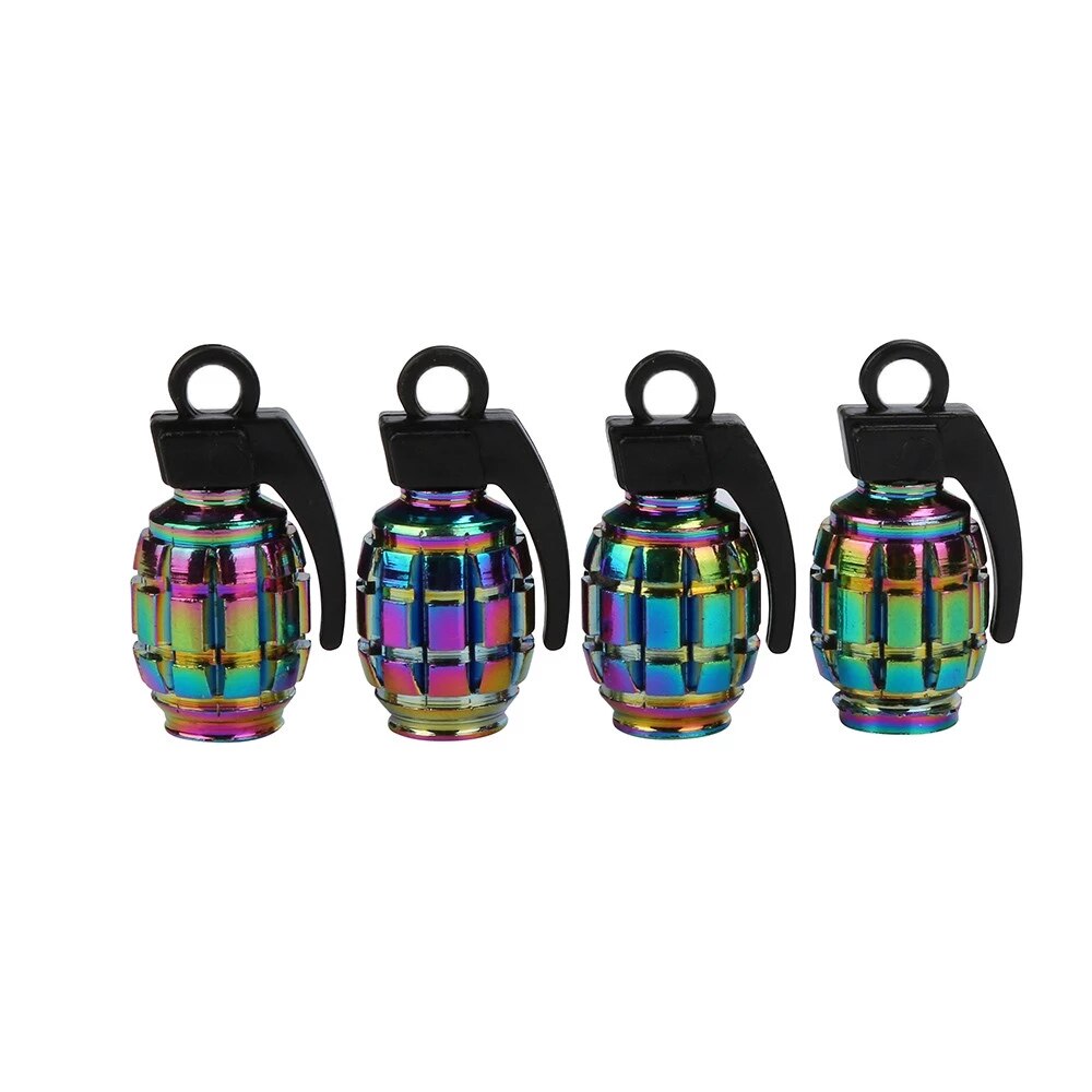 Airplane Shape Aluminum Bicycle Tire Valve Cap Ultralight Mountain Road Bike Valve Cap Tire Valve Protector MTB Accessories: A