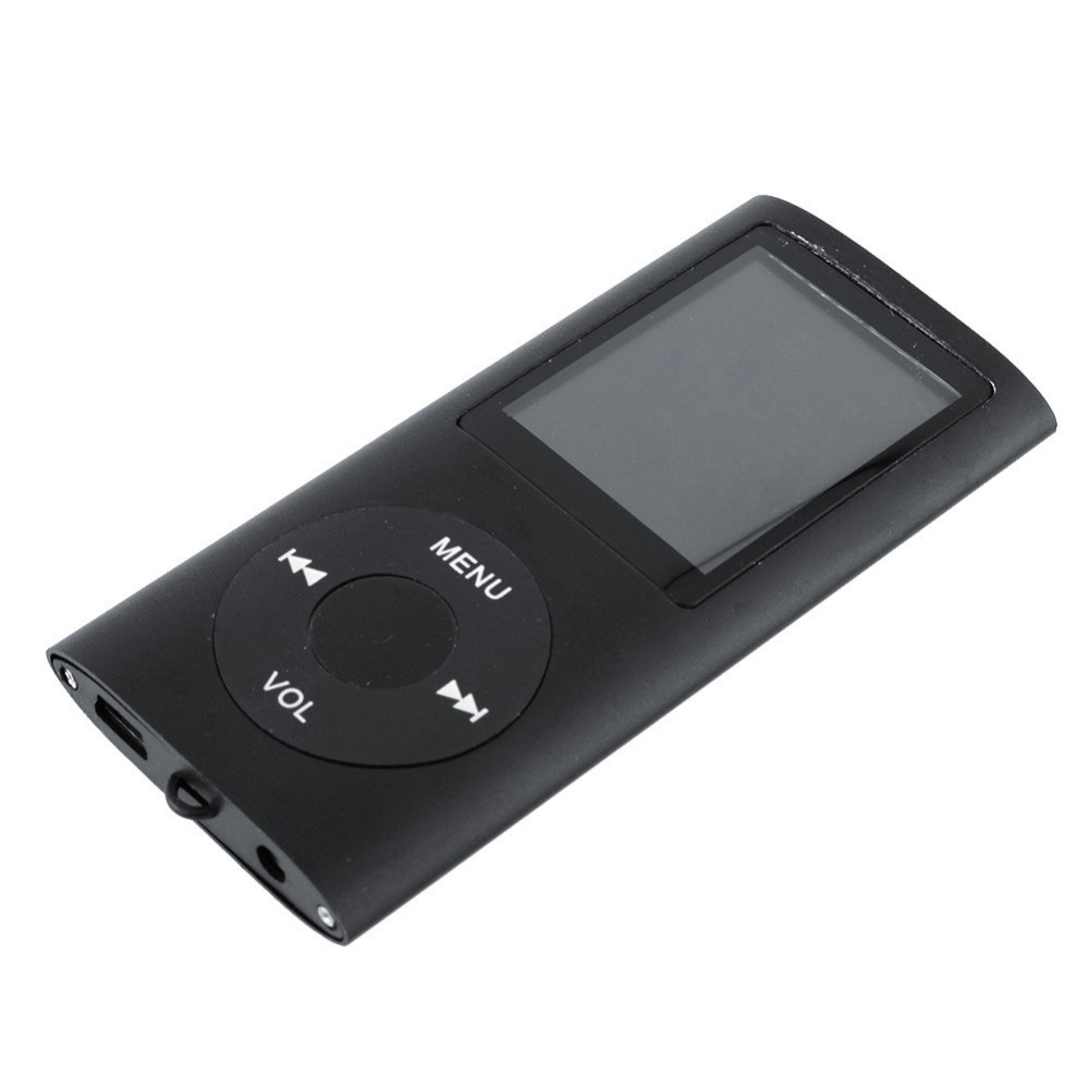 ZHKUBDL Heißer MP3 Spieler Musik spielen mit fm Radio Video Spieler E-Buchen-Spieler MP3 mit 2GB 4GB 8GB 16GB 32GB SD TF