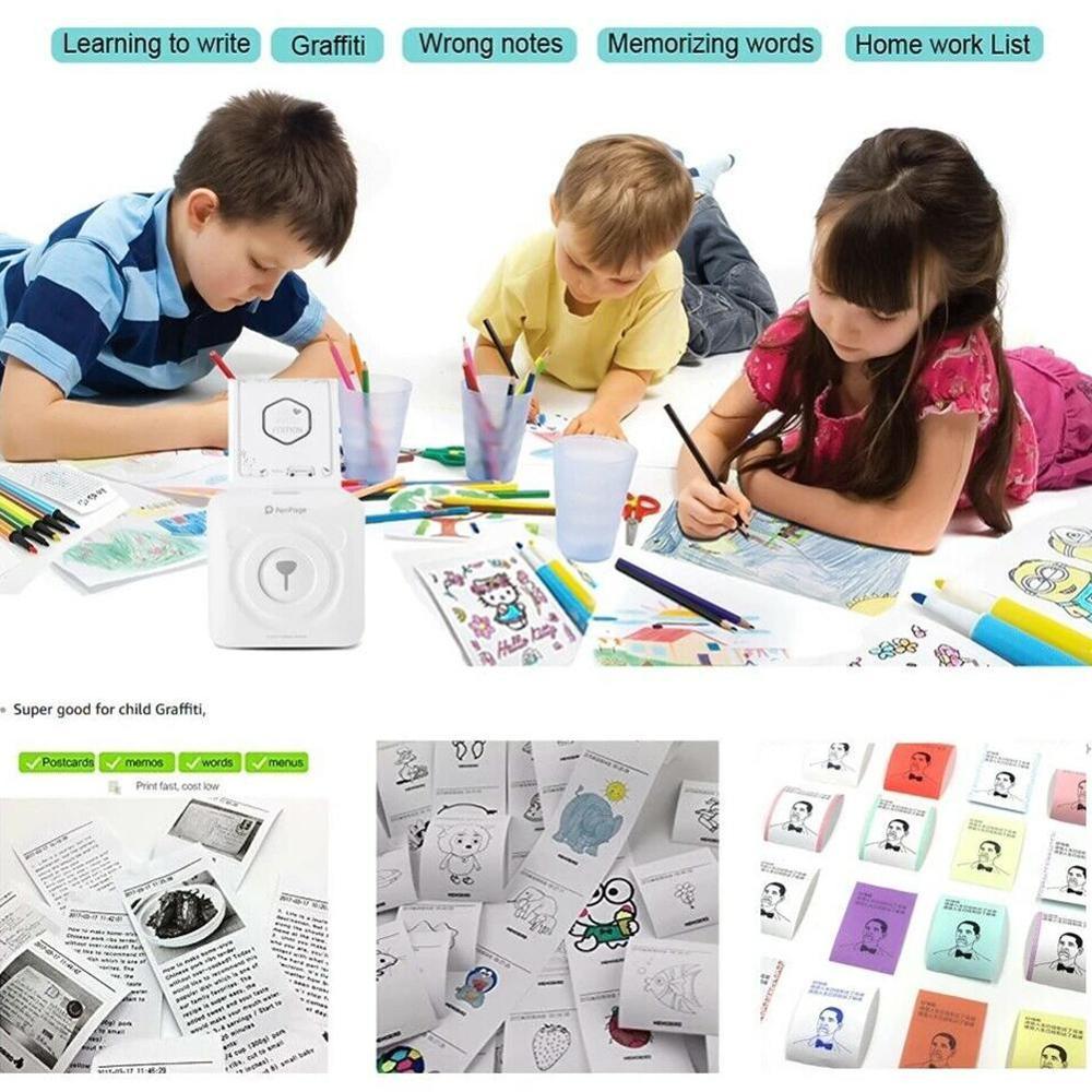 Thermal Label Sticker Width 57mm Diameter 30mm Top Paper Stickers Thermal Coated Adhesive D5M6