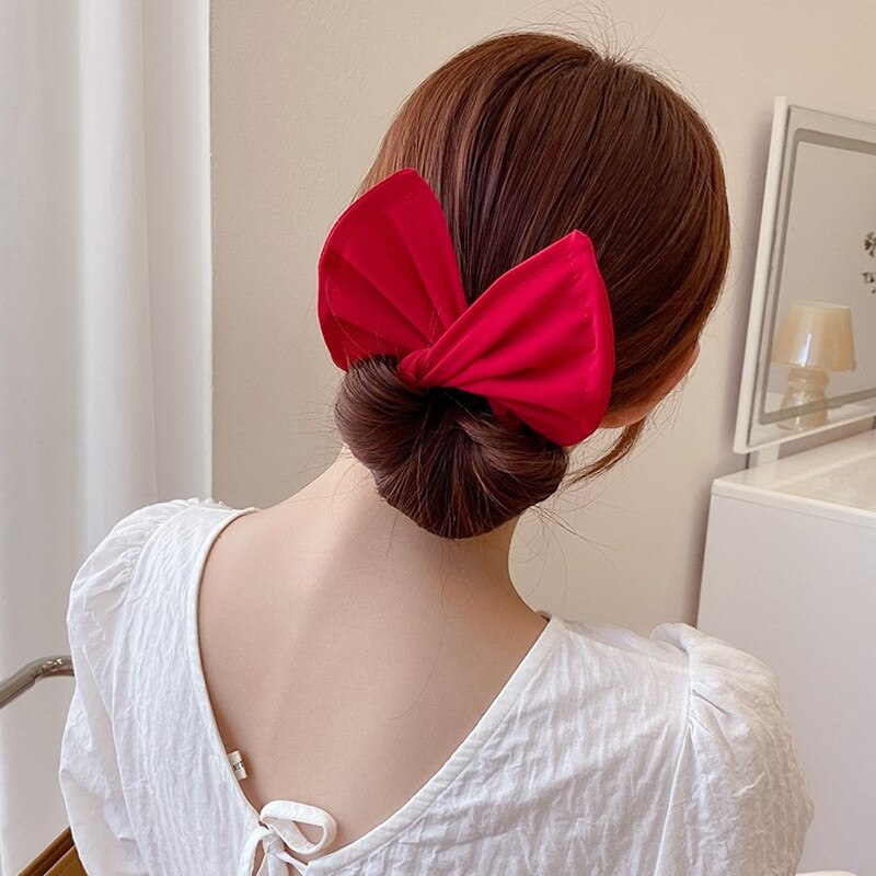 Épingles à cheveux magiques pour femmes, pinces à cheveux en tissu pour filles, accessoires tressés: NO.3