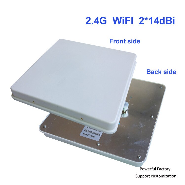 Direzionale a Lunga distanza doppia polarizzati 14dbi pannello esterno antenna 2.4g antenna wifi 1pcs