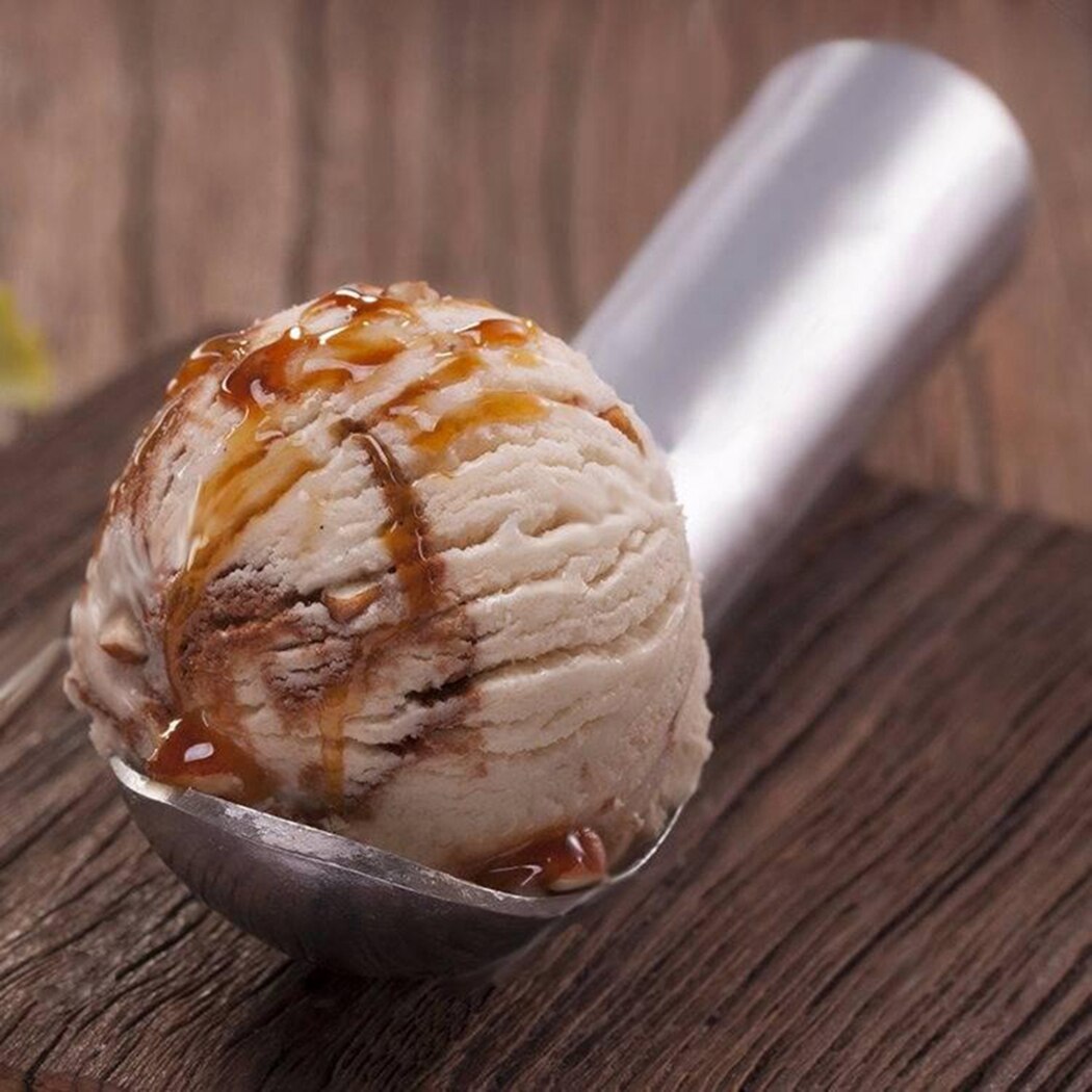 Ice Cream Ball Spoon Stainless Steel Spoon Fruit Watermelon Spoon Non-stick Ice Cream Ball Making Tool Kitchen Supplies
