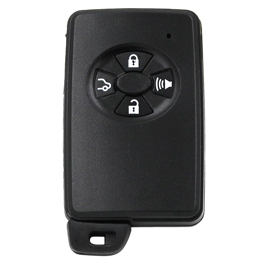 Replacement Shell 2/3/4 Button Smart Remote Key Fob for Toyota RAV4 Vitz Ractis Car Key Blank Case: 4 Buttons