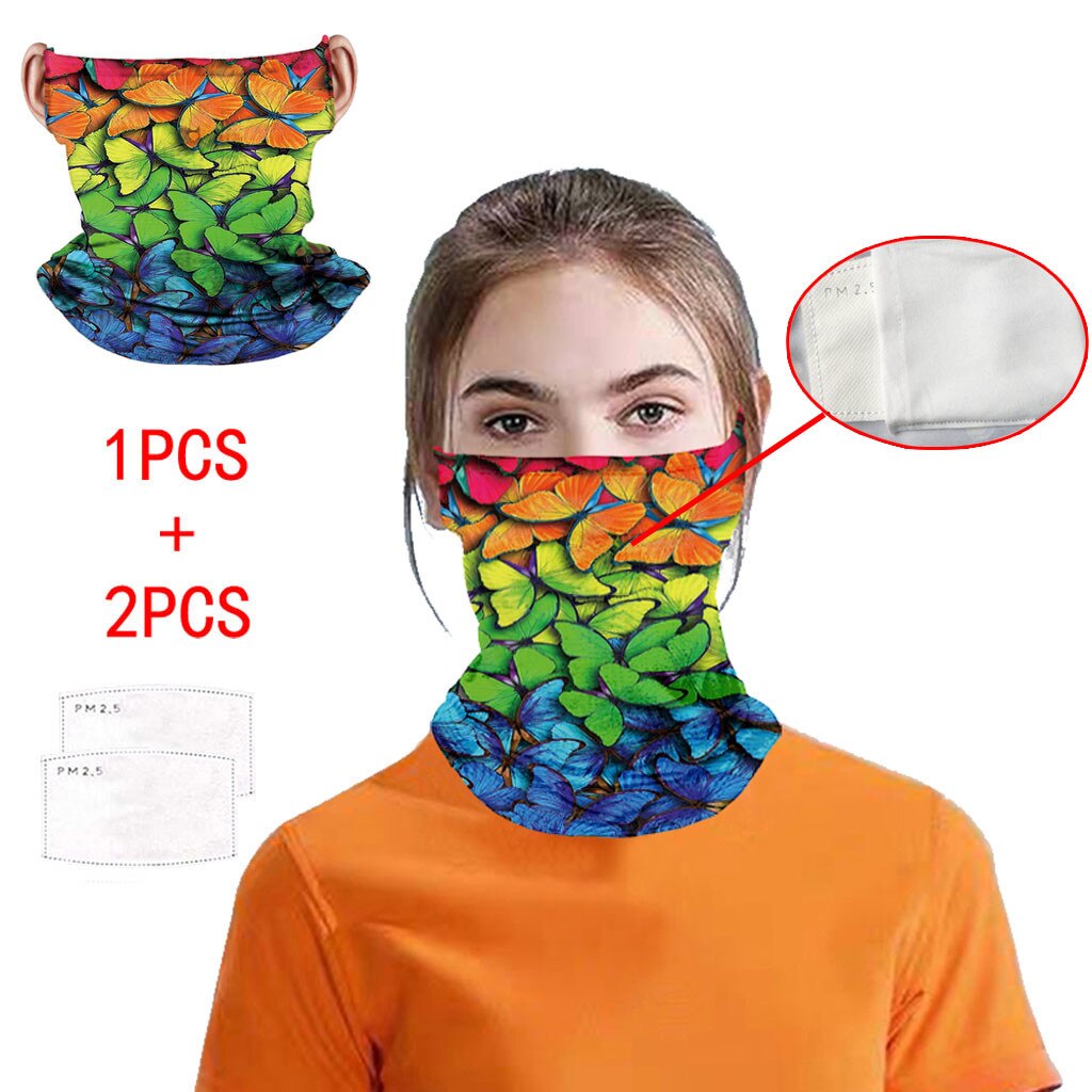 Face Cover Hiking Scarves Magic Scarf Outdoor Cycling Headwear Protection Neck Bandana Sport Tube UV Funny Print Scarf Scarves: G