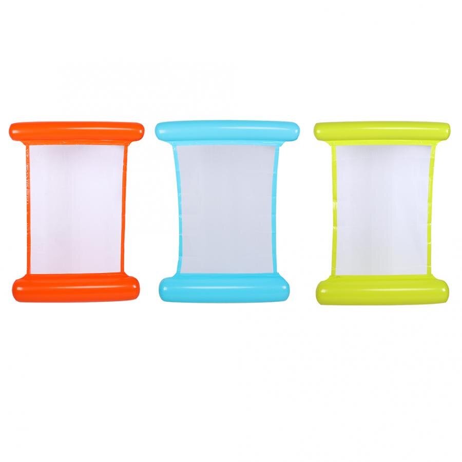 Bed Pool Party Portable Floating Inflatable Water Bed Foldable Hammock Swimming Pool Floating Chair