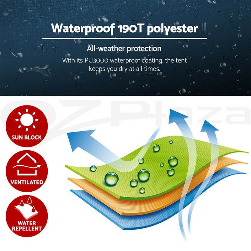 1-4 Person Backpacking Tent Outdoor Camping 4 Seasons Tent With Double Layer Waterproof Hiking Trekking Tent