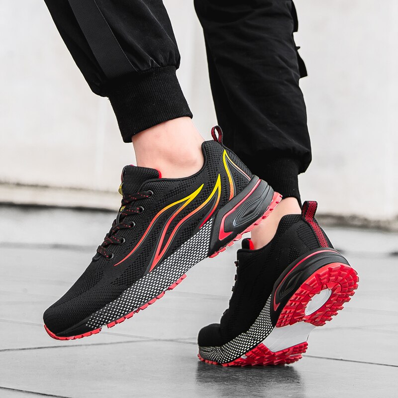 Autumn Winter Golf Shoes Men's Spikeless Golf Sport Sneakers Trainers Athletics Golfing Walking Shoes Breathable Mesh Golf Boots