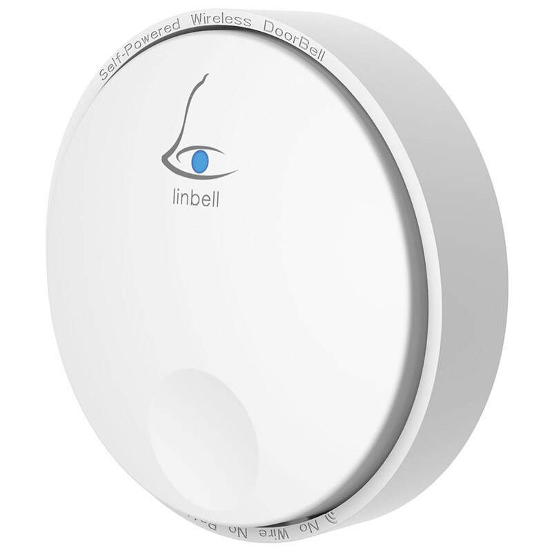 Doorbell Automatic Power Generation Smart Wireless Bell Remote Waterproof No Batteries One By One Hotel Pets