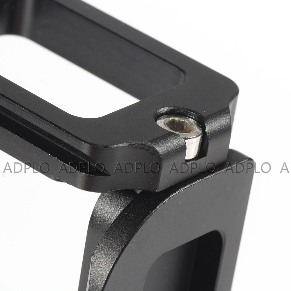ADPLO metalowe szybkozamykacz szybki uwolnienie QR pionowy uchwyt L płyta robić Samsung NX1000 NX1100 kamery