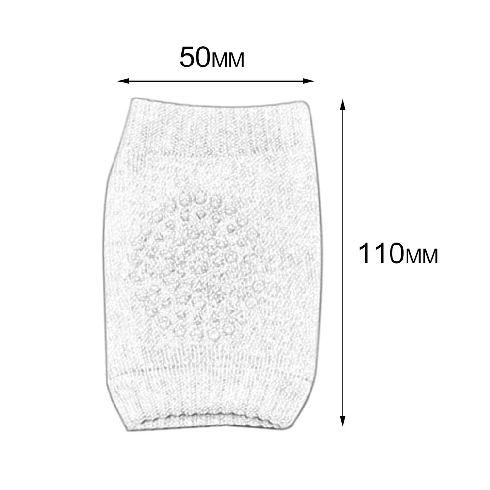 1 Pair Baby Protector Knee Pads Leg Thickened Terry Non-Slip Safety Crawling Accessory Baby Toddler Kids Leg Warmers Kneepad
