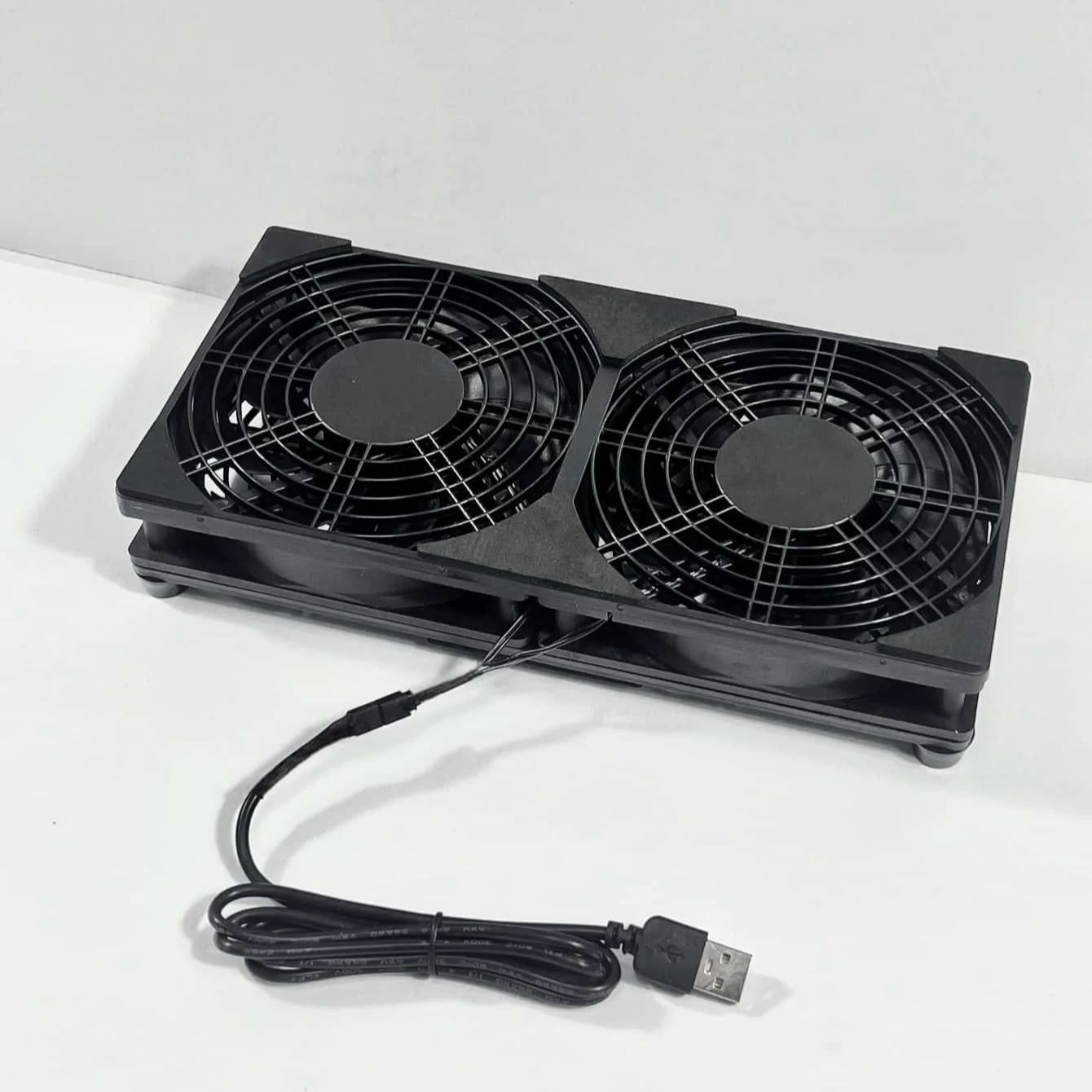 ABS do ventilador de refrigeração da relação USB, pode ser usado para laptops/computadors/telefones/roteadores, com uma velocidade de 1400, portátil, plug and play.: Default Title