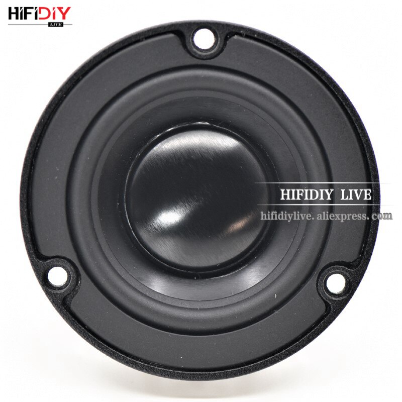 Hifibricolage bassin en aluminium Hi-Fi 2 3 3.5 pouces 65mm unité de haut-parleur haute fréquence 4OHM 20W haut-parleur de basse Alto V65/85/95mm