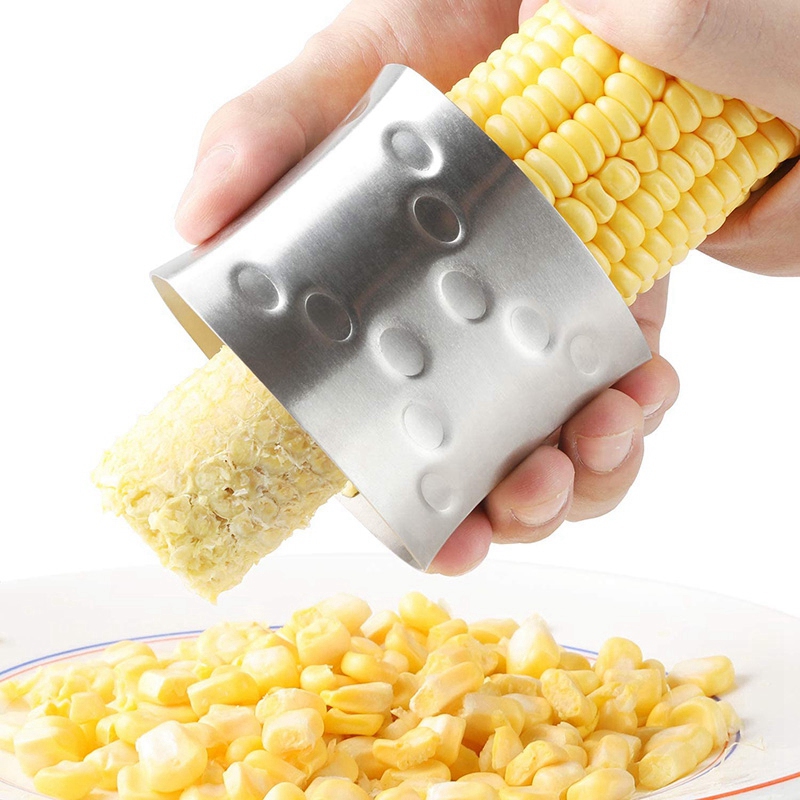 304 Stainless Steel Corn Peeler Corn Peeling Tool Manual Corn Peeling Tool Used to Remove Nuclei From Fresh Corn