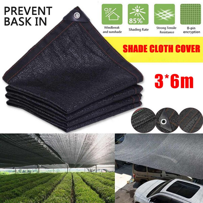 Filet d'ombre protection solaire Net bord boucle cour ombre filets toit balcon usine bâtiment isolation filets cryptage épaississement: F