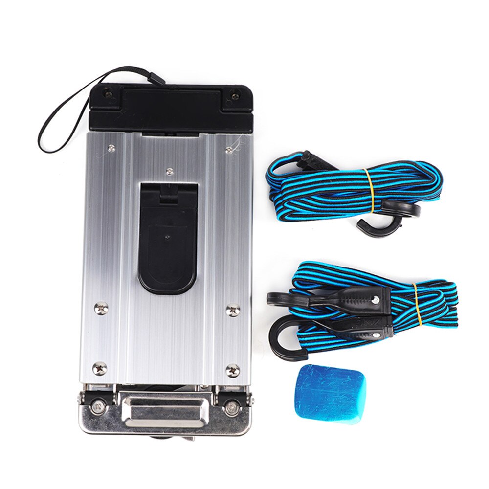 Portable Travel Trailer Aluminum Alloy Car Folding Luggage Cart Household And Car Luggage Cart Shopping Trolley Trunk Trailer