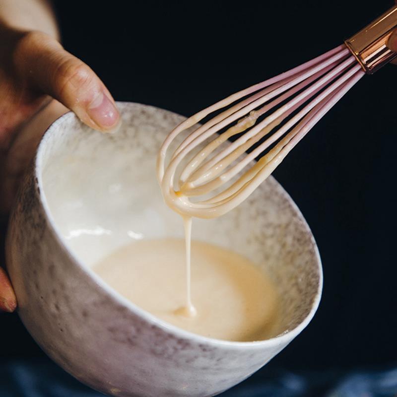 Pink Color Silicone Cooking Utensils Set Universal Egg Whisk Food Tongs Non-Stick Spatula Shovel Kitchenware 5PCS Kitchen Tools