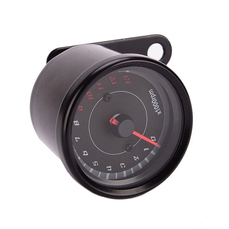 DC 12V Motorcycle Tachometer Modified LED Digital Display Motorbike Gauge Meter Moto Modification Replacement Parts