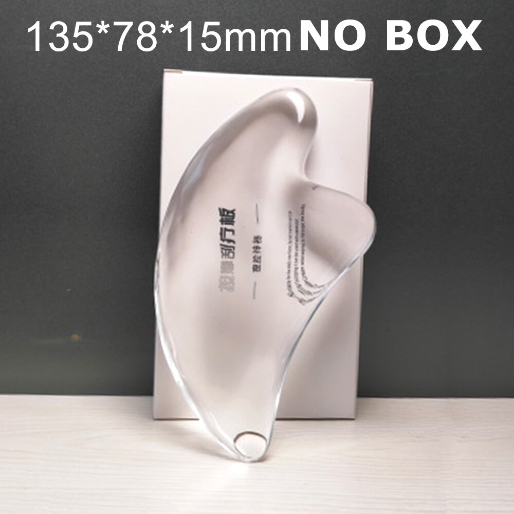 Herramienta de cuidado de masaje de estiramiento facial, tablero raspador Gua Sha adelgazante para cuerpo, brazo, pierna, belleza, 12x7,5: Increase