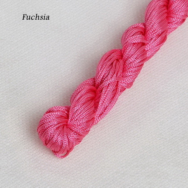 0,8 Mm Nylon Chinese Knoop Koord Rattail Macrame Draad String Grijs, 100 M Lengte, Flexibel Breien Touw Sieraden Maken