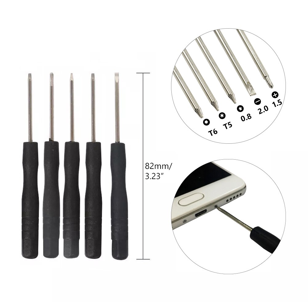 10 in 1 Cell Phones Opening Pry Repair Tool Kits Smartphone Screwdrivers Tool Set For iPhone Samsung HTC Moto Sony