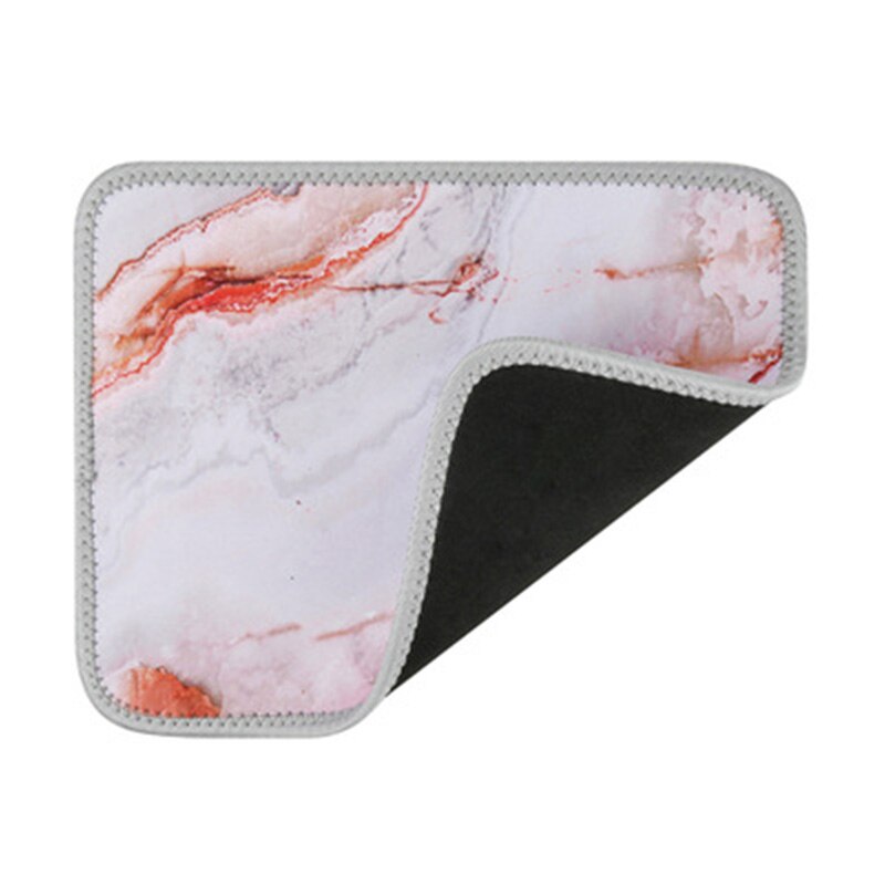 Muismat Gamer Marmer Computer Laptop Notebook Kawaii Toetsenbord Mousepad Gaming Bureau Mat Vergrendeling Rand Accessoires