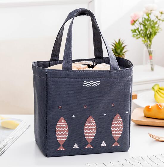 beam thickening insulation bag waterproof fresh ice pack portable food cooler bag beverage refrigerated bag Lunch bag: 1