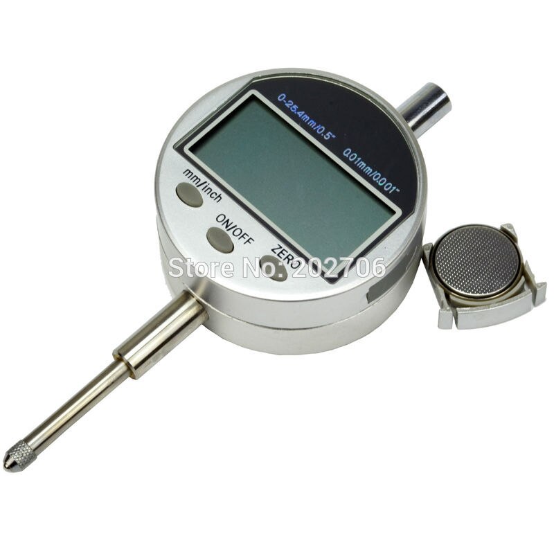 0-25.4 Mm/1 Inch Digitale Indicator Elektronische Wijzerplaat Indicator Digitale Wijzerplaat Gauge Precision Tool 0.01 Mm/ 0.0005 &quot;Tester Gereedschap