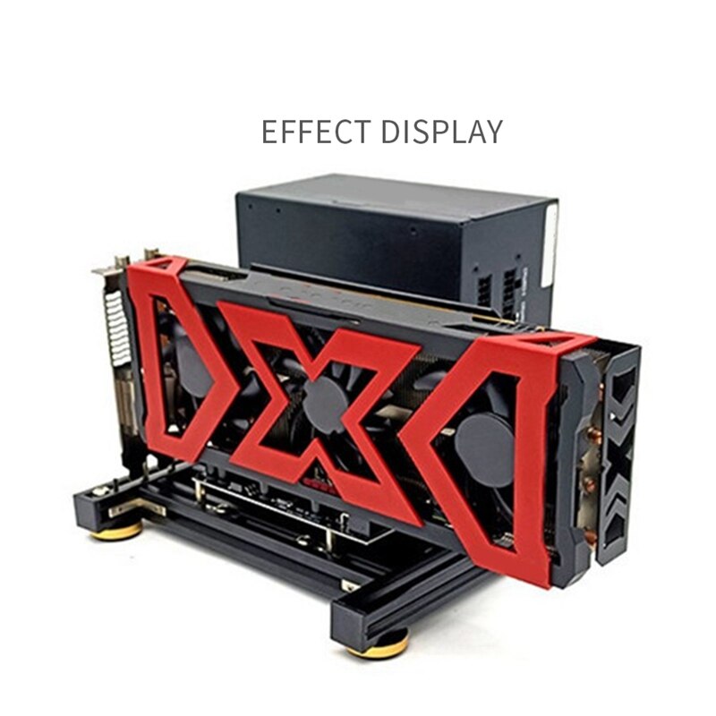 Graphics Card Bracket DIY External Graphics Card Base External Power Supply Base ATX PSU Bracket For Computer Case