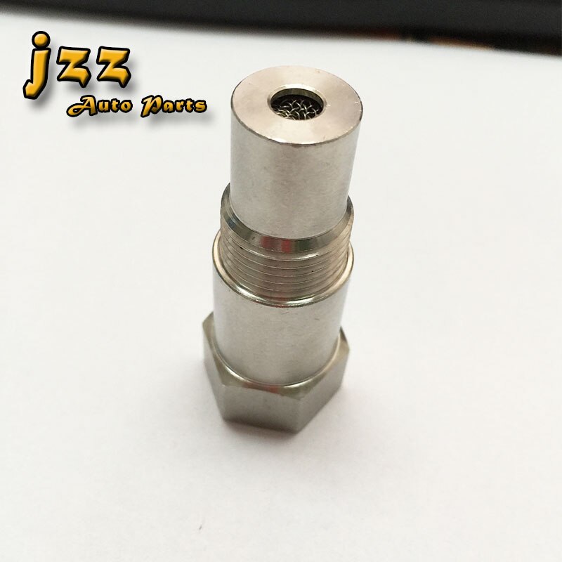 Jzz rustfrit stål universal  o2 ilt sensor afstandsstykke indeholder katalysator til bolt sensor møtrikker passer 90 grader: Ss04