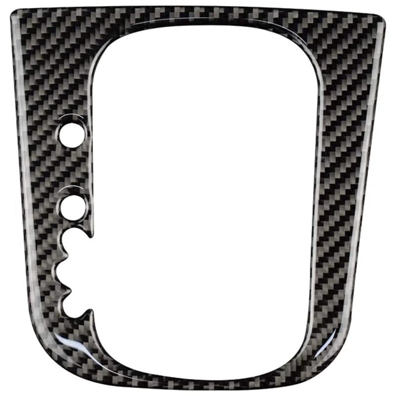 Koolstofvezel Auto Versnellingspook Panel Cover Sticker Interieur Trim Voor Golf 6 MK6 Accessoires