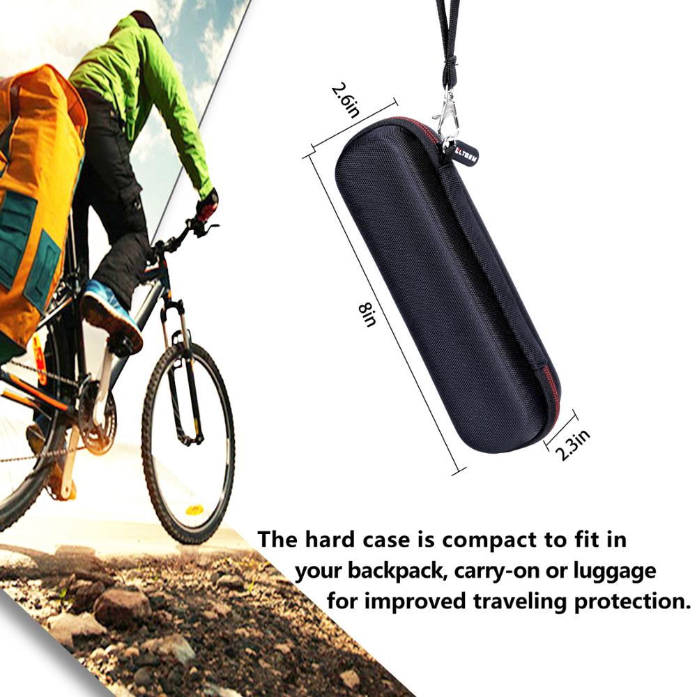 Ltgem støtsikker eva hard case for leapfrog rocklt twist håndholdt læringsspillsystem