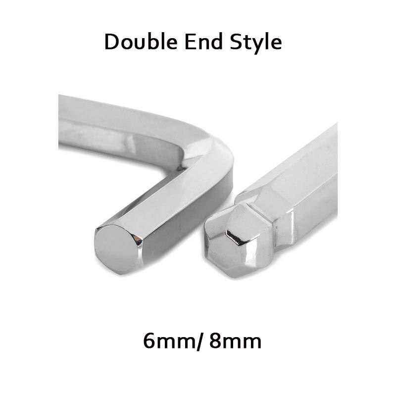 6mm 8mm 10mm Steel Ball Point Hex Key Wrenches Bicycle Repair Tool Hexagonal Screwdriver Hex Wrench Hand Tool Allen Wrenches