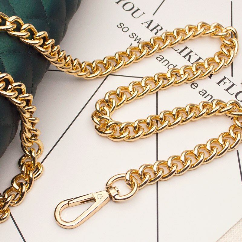 2020 nuovo 60-120 centimetri Borsa In Metallo Catene Cinghia del Sacchetto di Spalla Della Borsa FAI DA TE Catena Oro Argento Sacchetto di Maniglie Borsa catena di accessori