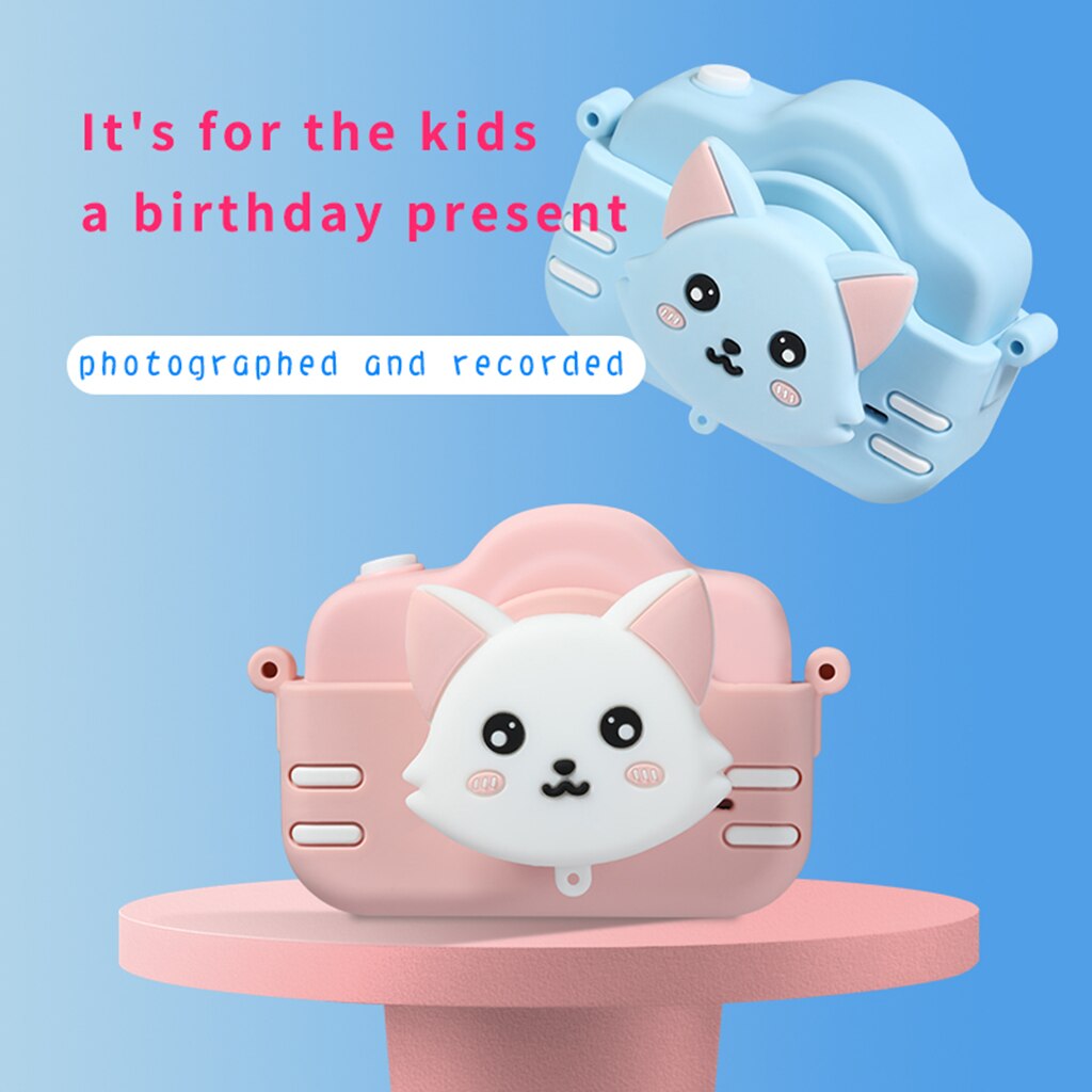 1080P Digital Camera Front &amp; Back Dual Lens Video Recorder,2000W Pixels 2.0" IPS Screen Great Christmas for Kid Boy Girl