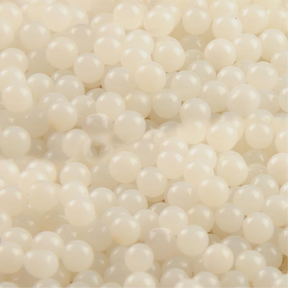 2,5mm 100g Perle bilden Kristall Boden Schlamm Hydrogel Gel Gelee Wachsenden funkeln Kugeln Wasser Perlen einstellen Hochzeit Hause Dekor Dünger: Weiß