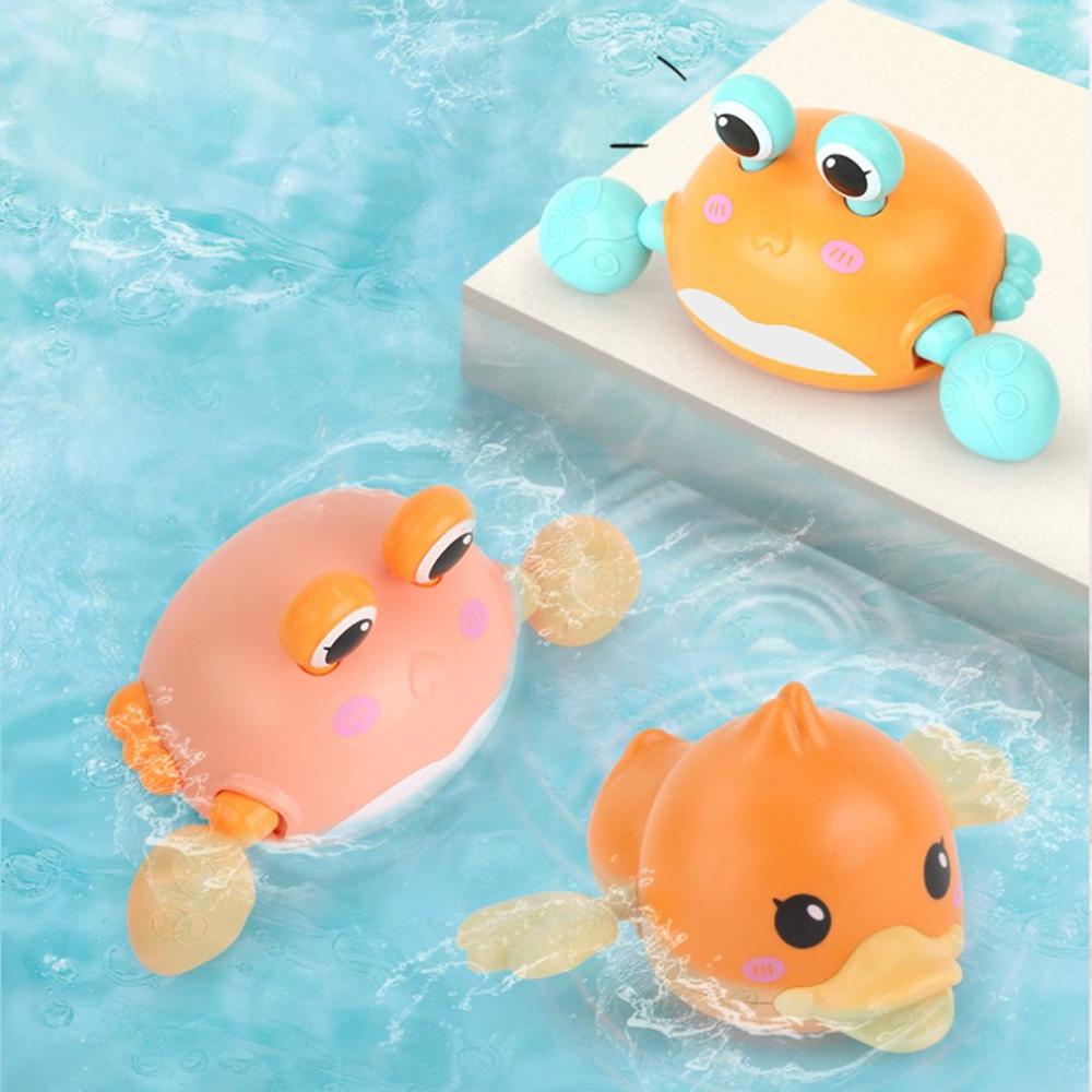 Baby Baden Spelen In Het Water Zwemmen Kleine Krab Uurwerk Kronkelende Dier Badkamer Spelen Met Water Kinderen Speelgoed