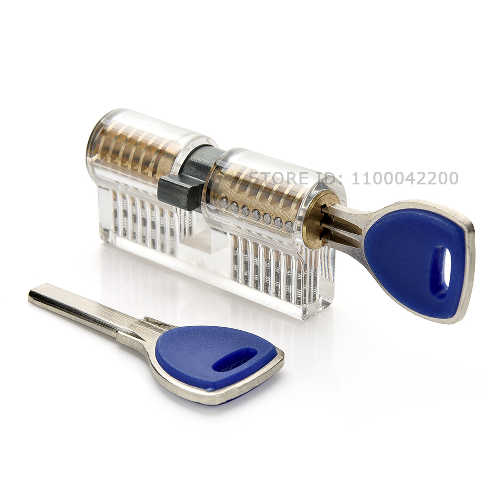Practice Padlock Locksmith Supplies Transparent Copper Locks Training Skill Padlocks Locksmith Tool Locks Visible Lock Hardware